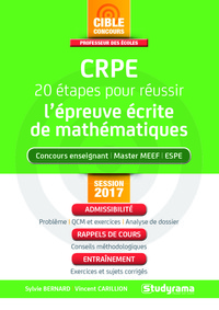 Image de Crpe 20 étapes pour réussir l'épreuve écrite de mathématiques