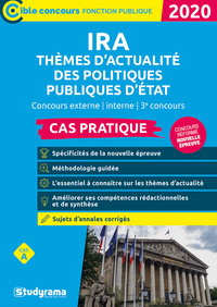 Image de IRA Thèmes d'actualité des politiques publiques d'état 2020 tout-en-un