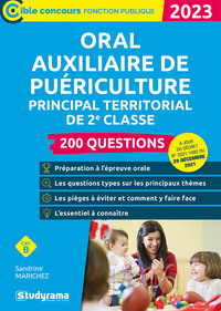 Image de Oral auxiliaire de puériculture principal territorial de 2e classe – 200 questions (Catégorie B – Édition 2023)