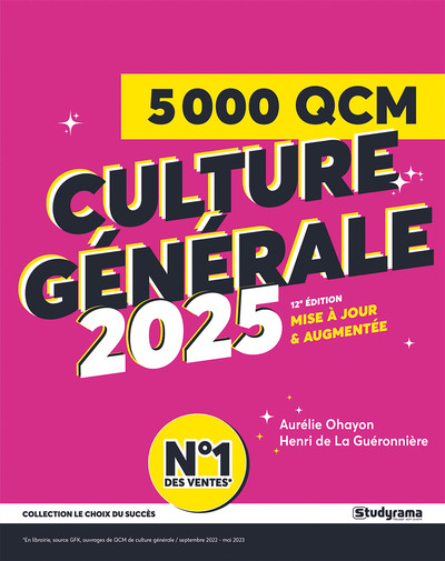 Picture of 5000 QCM de culture générale 2025