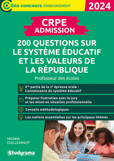 Image de CRPE – Admission – 200 questions sur le système éducatif et les valeurs de la République