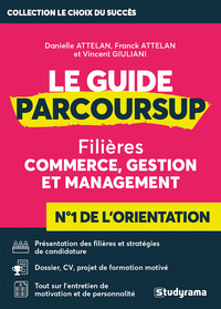 Picture of Le guide Parcoursup commerce, gestion et management