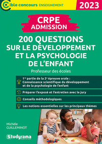 Picture of CRPE – Admission – 200 questions sur le développement et la psychologie de l'enfant