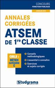 Picture of Annales corrigées du concours ATSEM