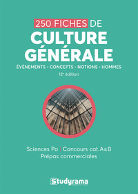 Picture of 250 fiches de culture générale