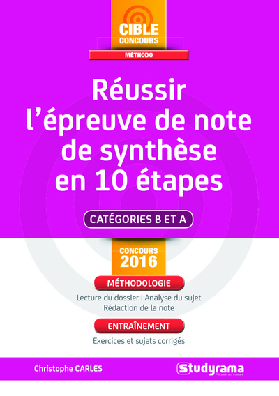 Image de Réussir l'épreuve de note de synthèse en 10 étapes
