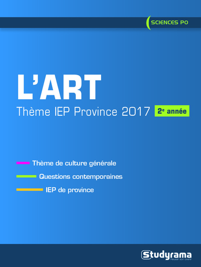 Picture of L'art : Thème iep province 2017 2e année