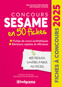 Image de Concours SESAME en 50 fiches