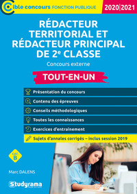 Image de Rédacteur territorial et rédacteur principal de 2e classe 2020-2021