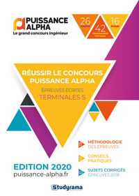 Picture of Annales officielles puissance alpha post-bac 2020