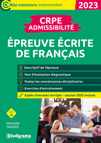 Picture of CRPE – Admissibilité – Épreuve de français (Concours 2023)