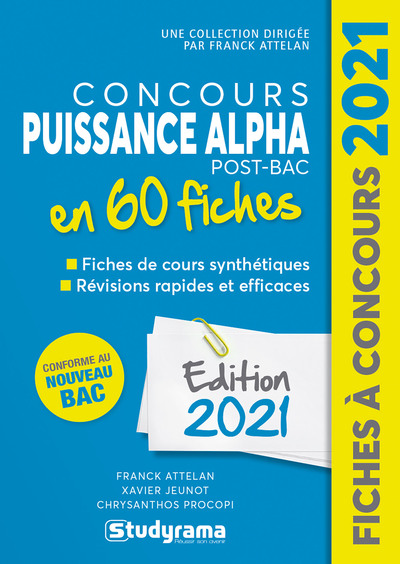 Picture of Concours puissance alpha en 60 fiches