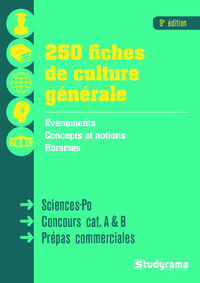 Image de 250 fiches de culture générale