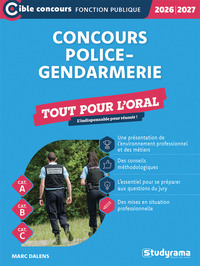 Image de Concours police-gendarmerie –?Tout pour l’oral (Édition 2026-2027)