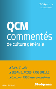 Picture of QCM commentés de culture générale