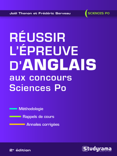 Picture of Réussir l'épreuve d'anglais aux concours sciences po