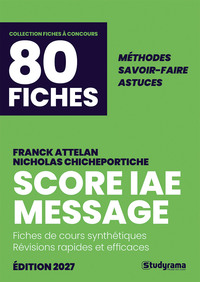 Picture of Le score IAE message en 80 fiches