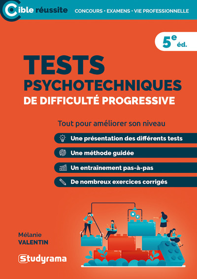 Picture of Tests psychotechniques de difficulté progressive