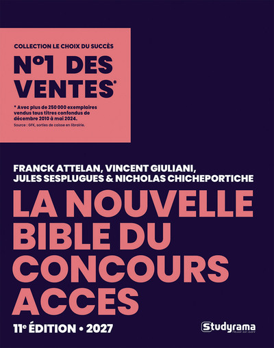 Picture of La bible du concours ACCES