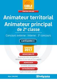 Image de Animateur territorial animateur principal de 2e classe concours 2017