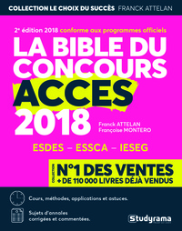 Picture of La bible du concours accès 2018