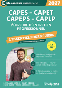 Image de CAPES, CAPEPS, CAPET, CAPLP – L’épreuve d’entretien professionnel