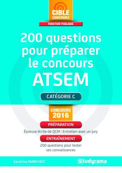 Image de 200 questions pour préparer le concours atsem