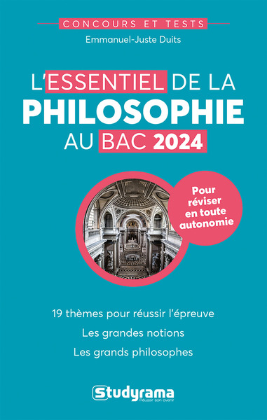 Picture of L'essentiel de la philosophie au Bac 2024