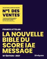 Picture of La nouvelle bible du Score IAE message 2027