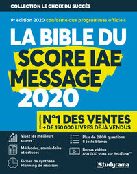 Picture of Bible du score iae message 2020