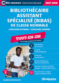 Picture of Bibliothécaire assistant spécialisé (BIBAS) de classe normale – Tout-en-un (Catégorie B  – Concours 2027-2028)