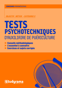 Picture of Tests d'aptitude d'auxiliaire de puériculture