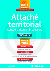 Image de Attaché territorial concours interne et 3e concours