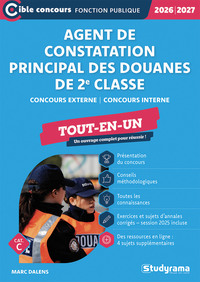 Image de Agent de constatation principal des douanes de 2e classe – Tout-en-un (Catégorie C –?Concours 2026-2027)
