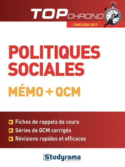 Picture of Politiques sociales - Concours 2019
