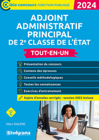 Image de Adjoint administratif principal de 2e classe de l'état 2020