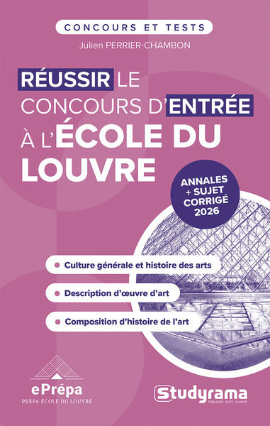 Image de Réussir le concours d'entrée à l'Ecole du Louvre