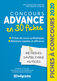 Picture of Concours advance en 30 fiches