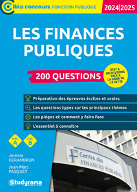 Picture of Les finances publiques – 200 questions (Catégories A et B – Édition 2024-2025)