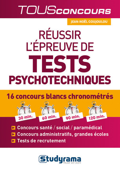 Image de Réussir l'épreuve de tests psychotechniques