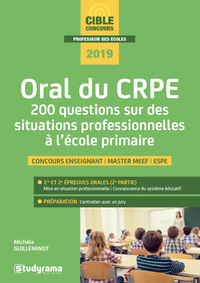 Picture of Oral crpe 200 questions sur situations professionnelles - Ecole primaire 2019