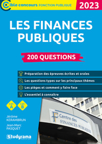 Image de Les finances publiques – 200 questions (Catégories A et B –?Édition 2023)