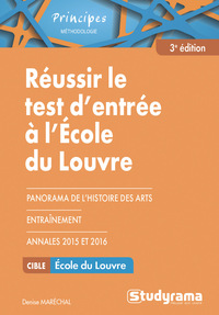 Picture of Réussir le test d'entrée à l'école du Louvre