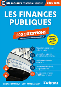 Image de Les finances publiques – 200 questions (Catégories A et B – Édition 2025-2026)