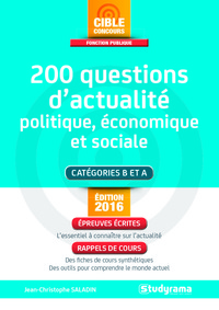Image de 200 questions d'actualité politique, économique et sociale