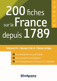 Picture of 200 fiches sur la France depuis 1789
