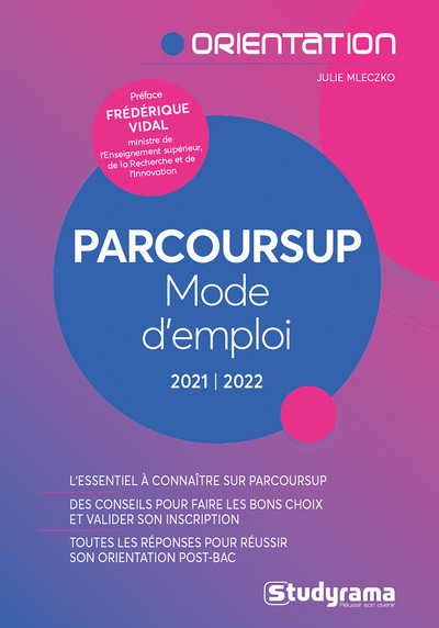 Picture of Parcoursup mode d'emploi 2021/2022