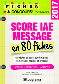 Picture of Score iae message en 80 fiches 2017
