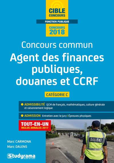 Picture of Concours commun agent administratif principal Finances publiques douanes CCRF