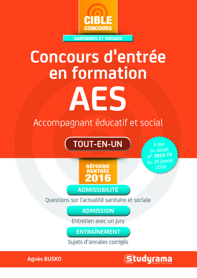 Image de Concours d'entrée en formation AES